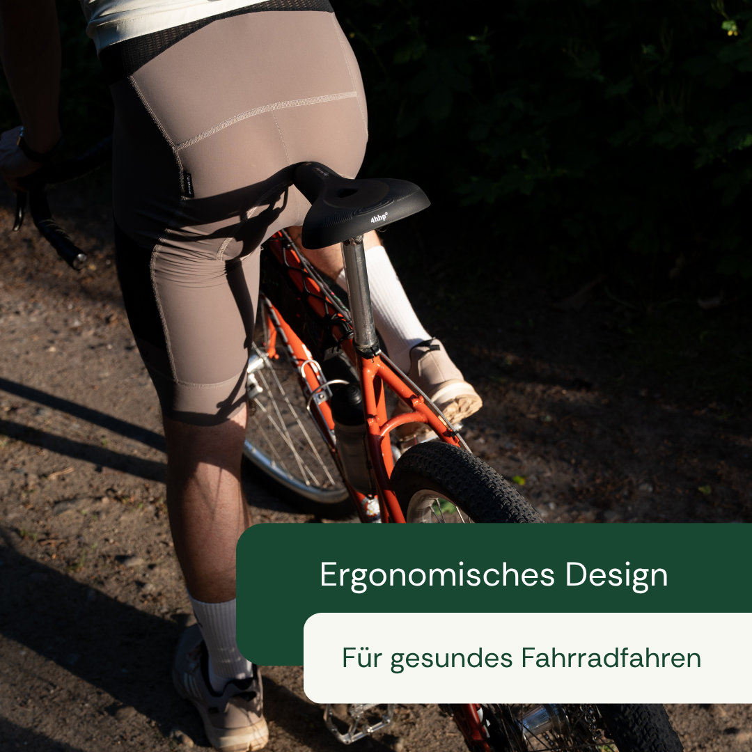 Prostasella® - der Fahrradsattel für signifikante Entlastung des Damms und der Prostata